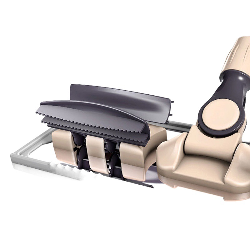 Fregona plana grande hogar fregona de aleación de aluminio artefacto una fregona perezosa mano libre de lavado húmedo y seco de doble uso