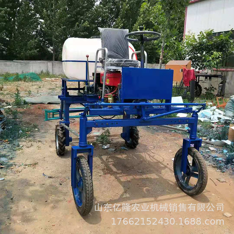 辣椒玉米自走式四轮打药机 果园高压打药机 液压8米展臂喷药机