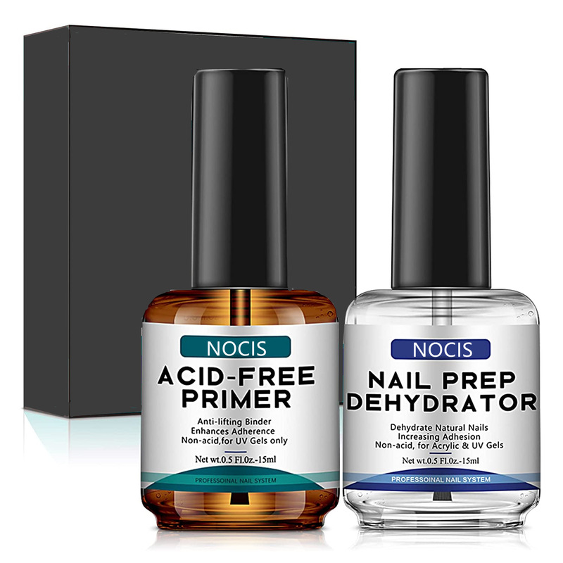 Nuozisha Cross-border Nail Art 2 Pieces of suit Infiltration Powder Anti-warping Balance Liquid Acid-free Primer Reinforcement and Lasting Function Nuozisha Cross-border Nail Art 2 Pieces of suit Infiltration Powder Anti-warping Balance Liquid Acid-free Primer Reinforcement and Lasting Function