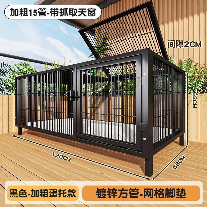 狗笼子家用室内中小型犬超大自由空间猫别墅宠物笼猫舍猫狗笼鸡笼|undefined