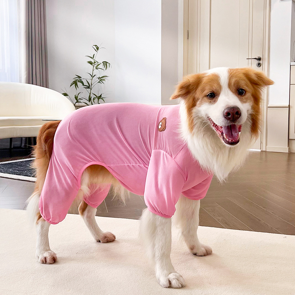 Ropa de cuatro patas para perros, chaleco para perros grandes, ropa de aire acondicionado para perros, ropa para gatos, ropa para el hogar, ropa de pelo dorado, ropa para el hogar