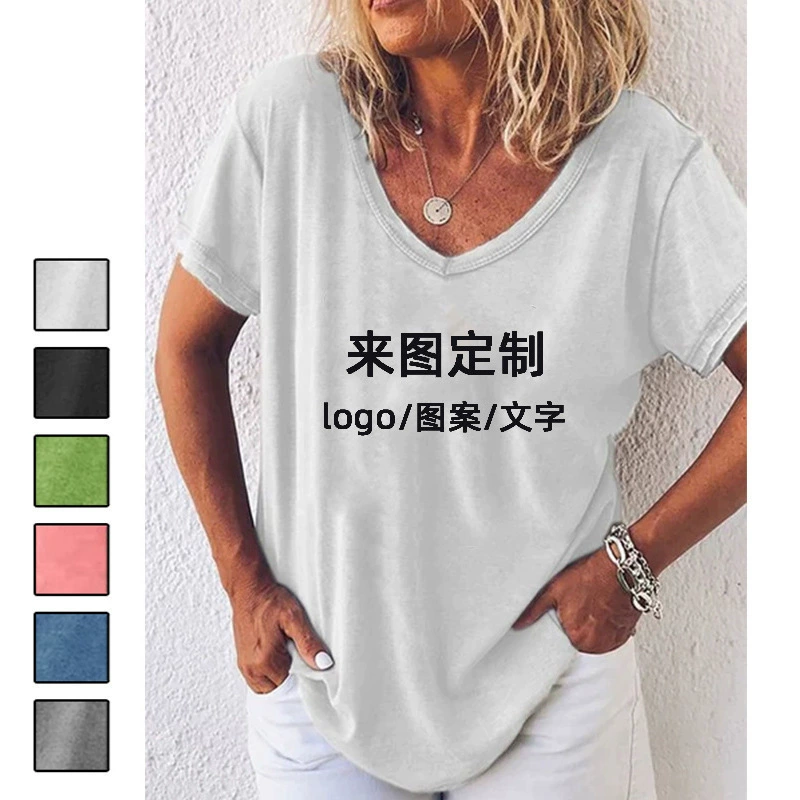 Производители источников трансграничной электронной коммерции, 3D-печать, Женская Повседневная футболка с коротким рукавом, женская одежда больших размеров