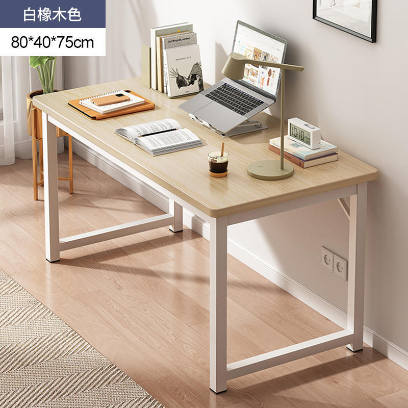 Escritorio de computadora sencillo para el hogar, escritorio de oficina minimalista y económico, escritorio para dormitorio, escritorio para habitación de alquiler, escritorio para escribir