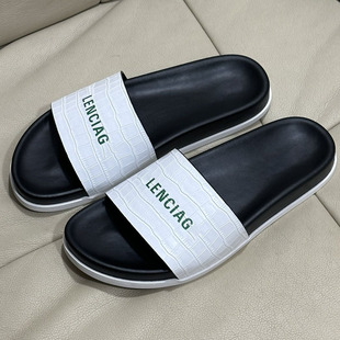 Genuine Leather Flip-Flops, Fashionable, Simple, Breathable, Versatile Casual Shoes, Comfortable Soft Soles, Trendy Brand Outdoor Lightweight Flip-Flops for Men