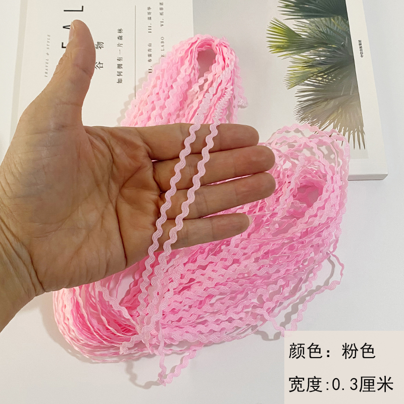 Rosa 0.3CM / paquete de 24 metros