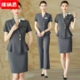 夏季金店酒店职业工作服