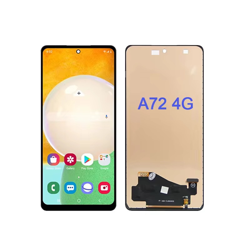 Aplicable a Galaxy Samsung A72 / A725 conjunto de pantalla LCD de teléfono móvil con marco de alta calidad A72 pantalla 4G