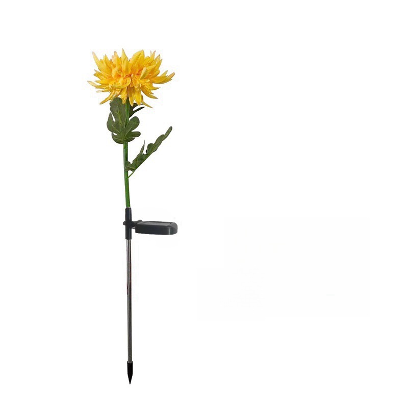 Solar simulación flor lámpara LED lirio flor lámpara de tierra girasol césped lámpara Rosa jardín Lámpara decorativa
