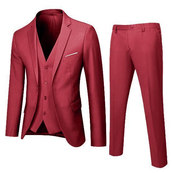 Traje de tamaño europeo traje de hombre profesional ropa formal entrevista mejor hombre traje novio boda negocio casual chaqueta traje pequeño
