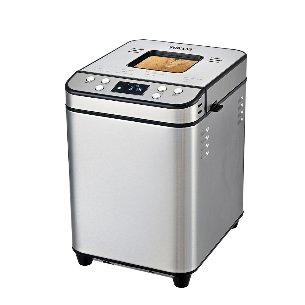 Cross-Border 08146 Bread Machine Automatic Smart Toaster Breakfast Bread Baking Machine Bread Maker Sokany