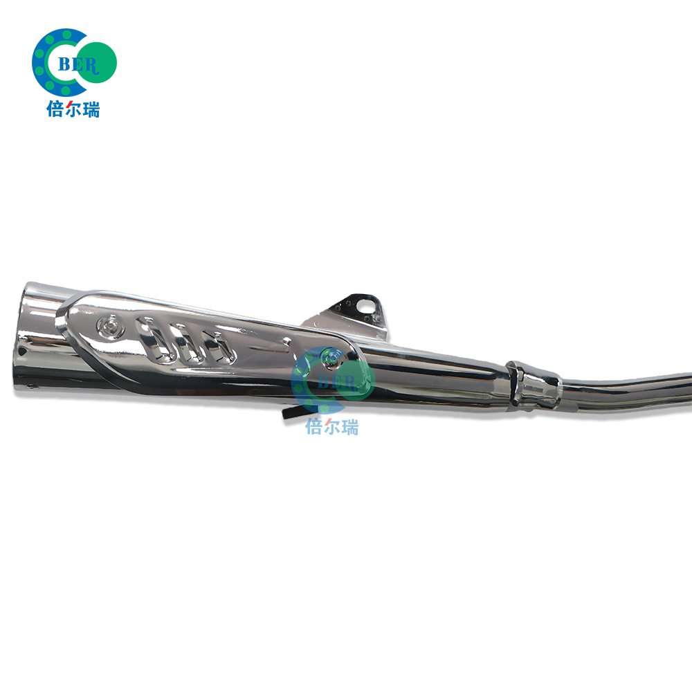 Adaptación CG125 sistema de escape completo de motocicleta 125CC silenciador de escape universal