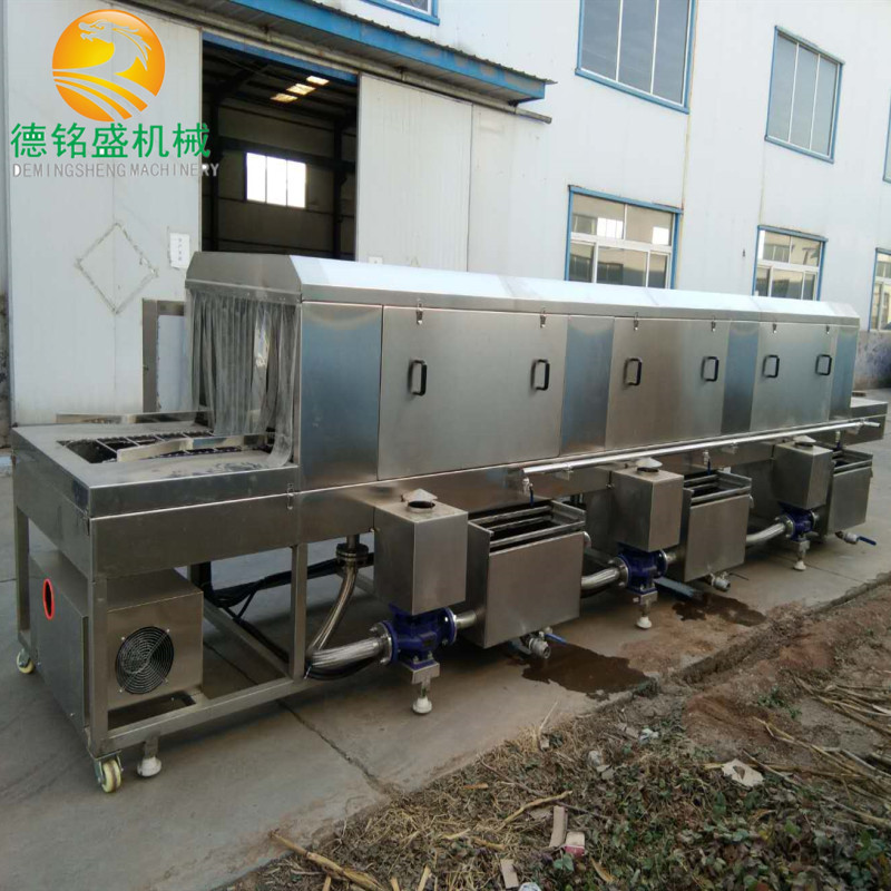 供高压喷淋果品筐清洗消毒机 熟食筐清洗消毒机 周转筐清洗消毒机