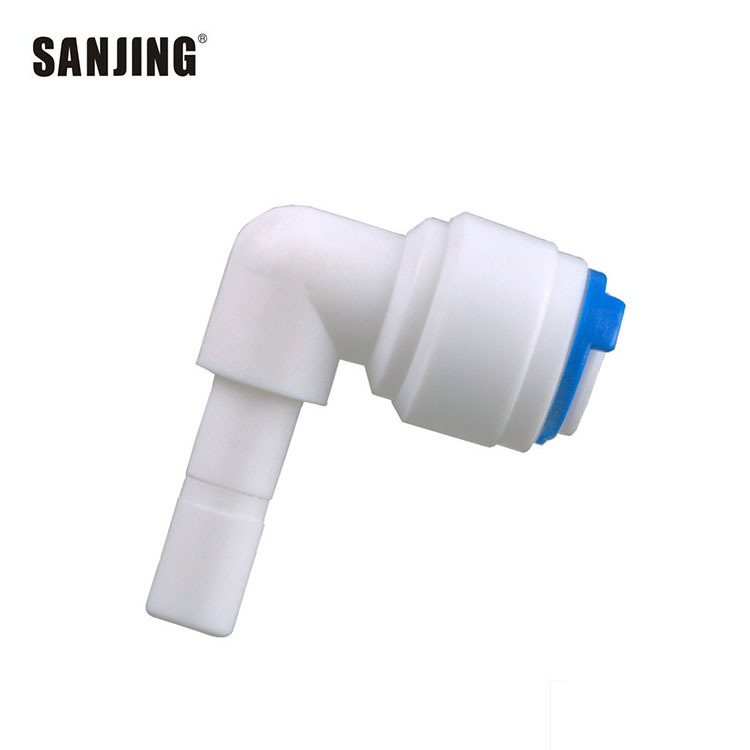 Purificador de agua al por mayor conector rápido 1144 codo 2 puntos conector rápido conector pin plug conector dos puntos enchufe taladro cabeza