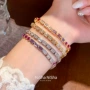 圆形小众气质超闪手链