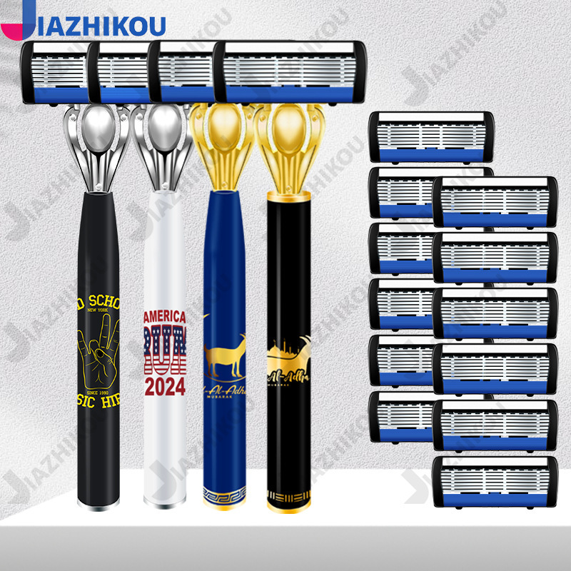 Limited Time Clearance Cross-Border Seven-Layer Manual Razor Handle Seven-Layer Manual Razor 7-Layer Men's Manual Razor