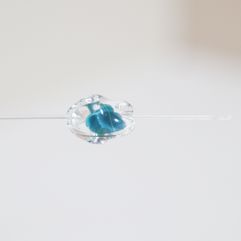 水の波紋ガラスビーズマルチカラー水の波紋ガラスルースビーズ DIY 手作りビーズ材料装飾ランプガラス|undefined