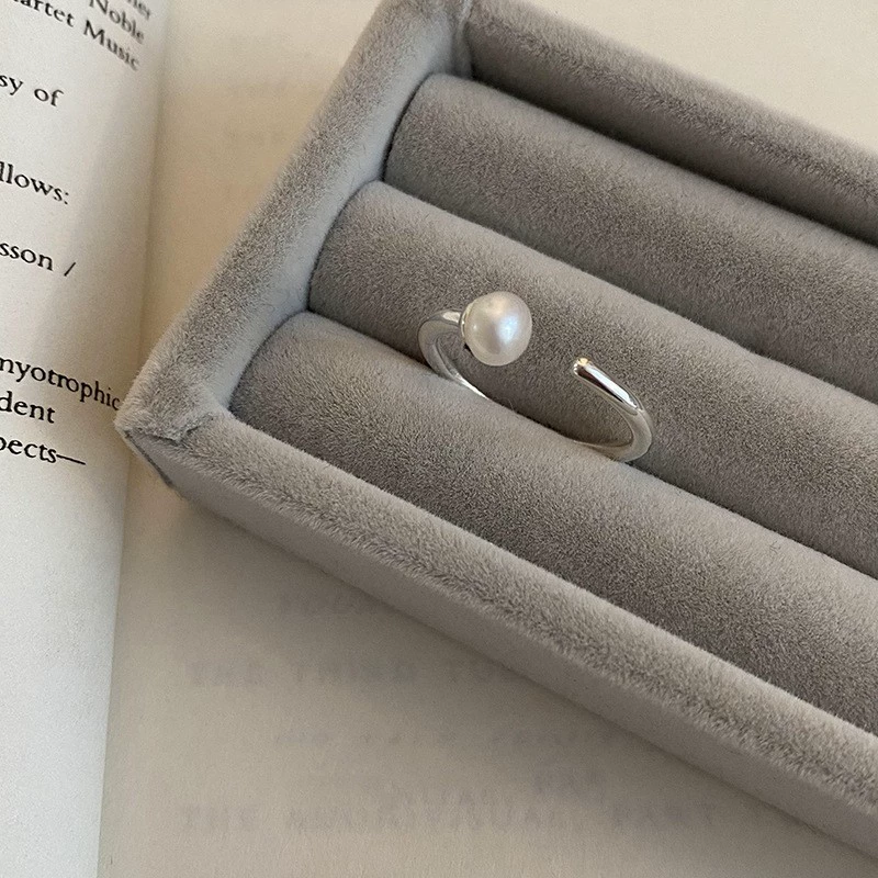 Accessory, nail decoration, small design ring, elastic strap, high-quality style, simple and elegant design