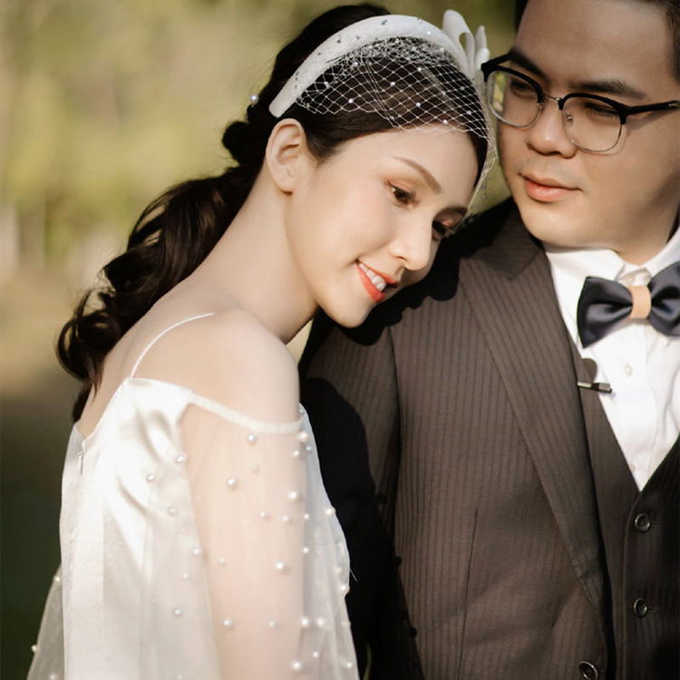 Cross-Border Wholesale Strapless Light Bride Travel Photography Wedding Forest Style Super Fairy Banquet Dress Slimming_voghion.com