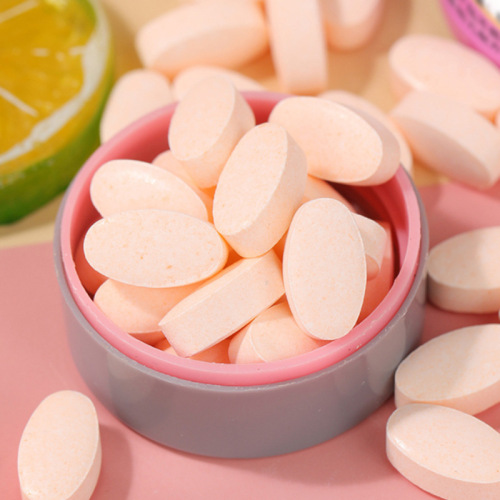 Wholesale Supplier of Vitamin C + Vitamin E Niacin Complex Chewing Tablets, Pressed Candy Live Streaming with Dropshipping Capability