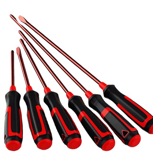Manufacturer wholesale soft plastic handle s3 steel screwdriver modified 3 to 8 inch screwdriver screwdriver cross-blade screwdriver