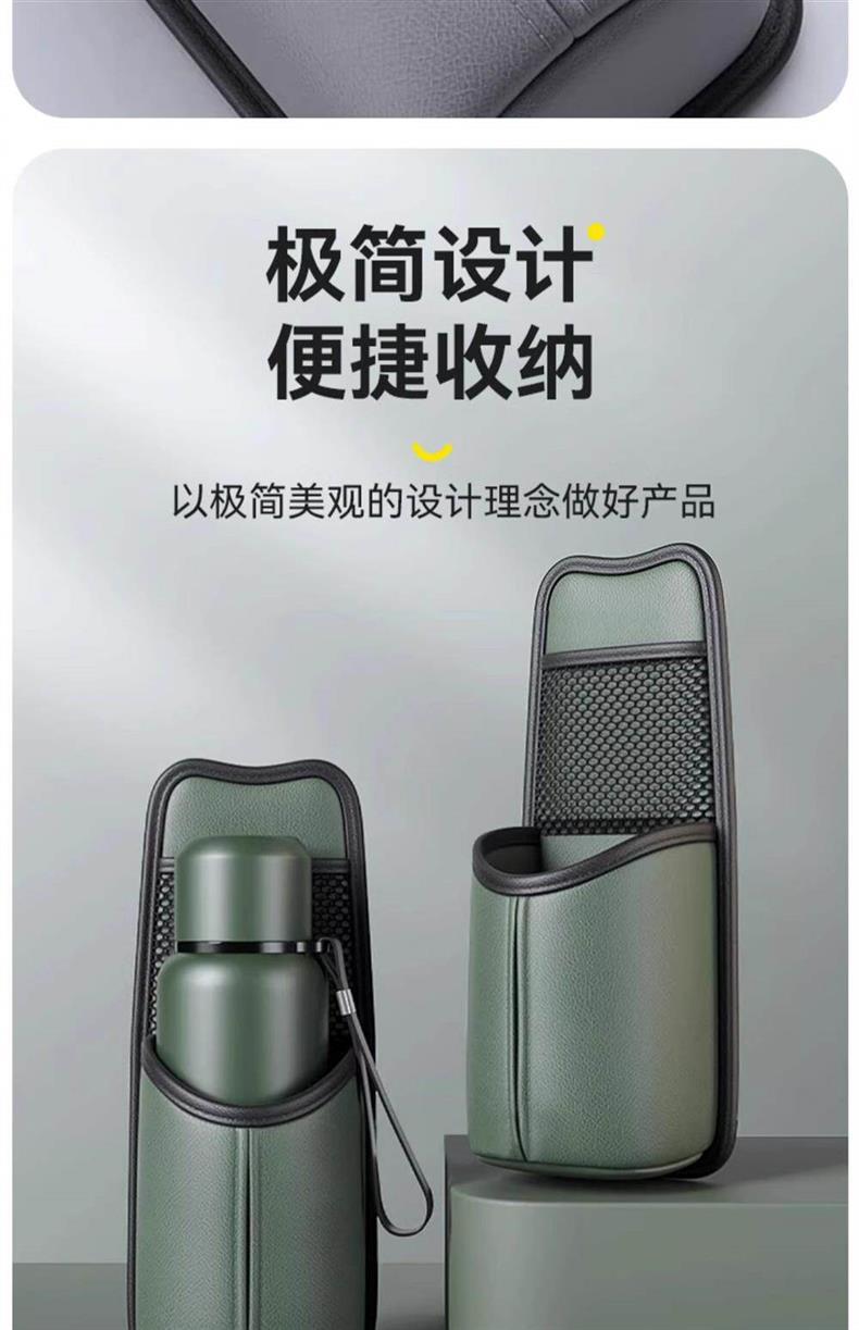 Car Seat Side Storage Bag, Car Seat Back Tissue Box, Multifunctional Car Water Cup Holder, Car Storage Hanging Bag