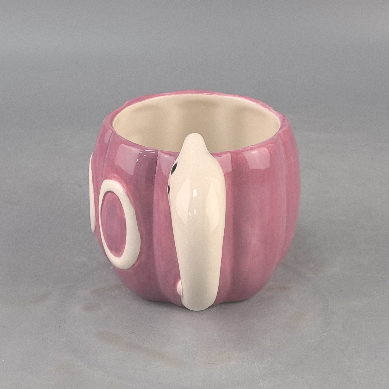 Personalizado transfronterizo lindo halloween manija fantasma taza moldeada de calabaza taza de cerámica taza de café personalizada cerámica para el hogar