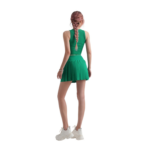 Cross-border Yoga Sports Skirt Women's Summer New Arrival Ladies' Sports Running Fitness Tennis Golf Mini Skirt