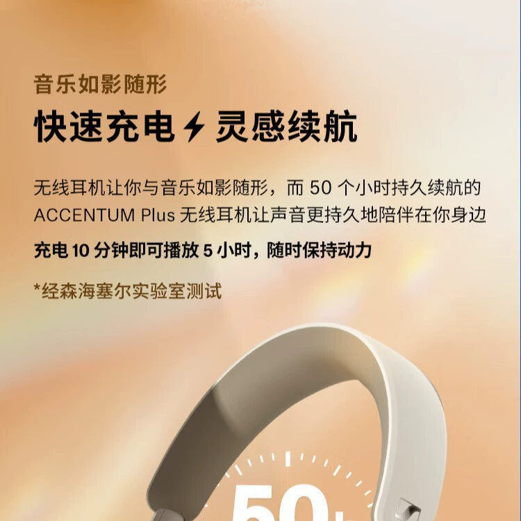 Сенхайзер [ACCENTUM PLUS Bluetooth беспроводные наушники накладные шумоподавление]