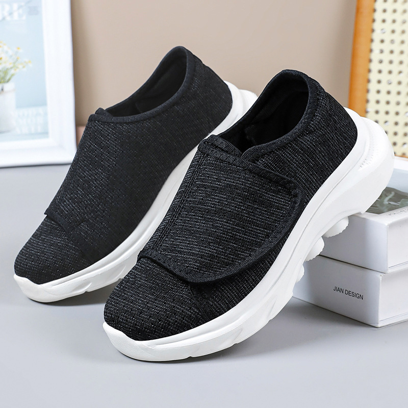 Zapatos de mujer nuevo velcro conveniente zapatos de madres de mediana edad zapatos casuales ligeros EVA zapatos de comercio exterior zapatos de mujer