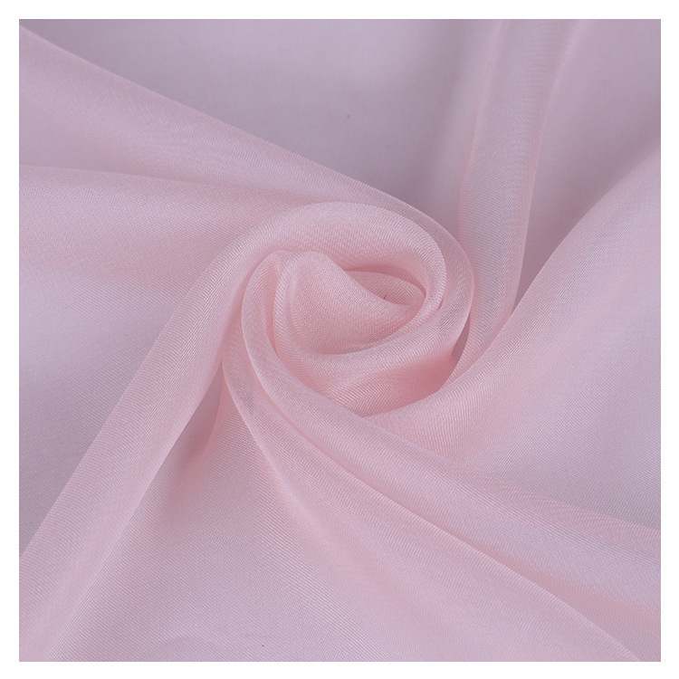 30D天丝雪纺 涤纶雪纺纱面料 透气仙女裙面料 35g雪纺面料