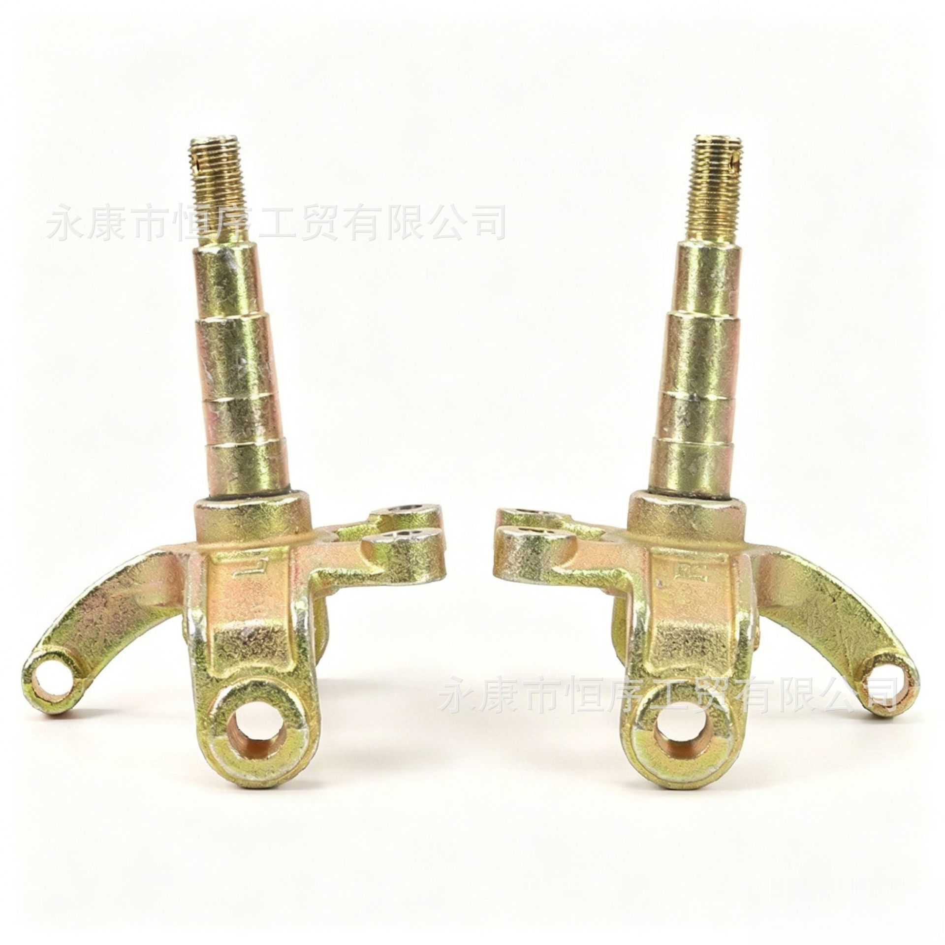 Atv Four-Wheel Off-Road Motorcycle Go-Kart Accessories Beach Vehicle Front Wheel Disc Brake Rocker Arm Steering Knuckle Flange