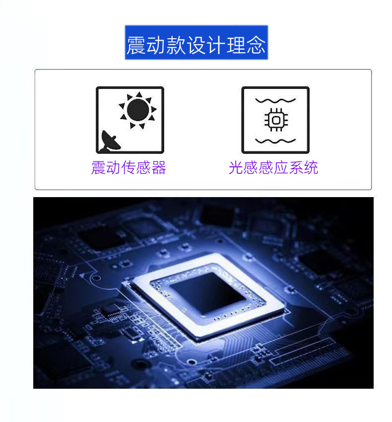 Touch-Type Car Solar Strobe Light, Multi-Mode Solar Anti-Rear Collision Light, Parking Safety Warning Side Light