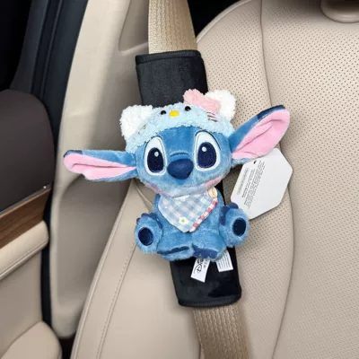 Sürətlər qutusu və əl tormozu başlıqları — Accessories Anti-Stranglehold Car Accessories - shoulder-pads-61-black-plush-genuine-squatting-stitch-blue-kt-blue-and-red-bib