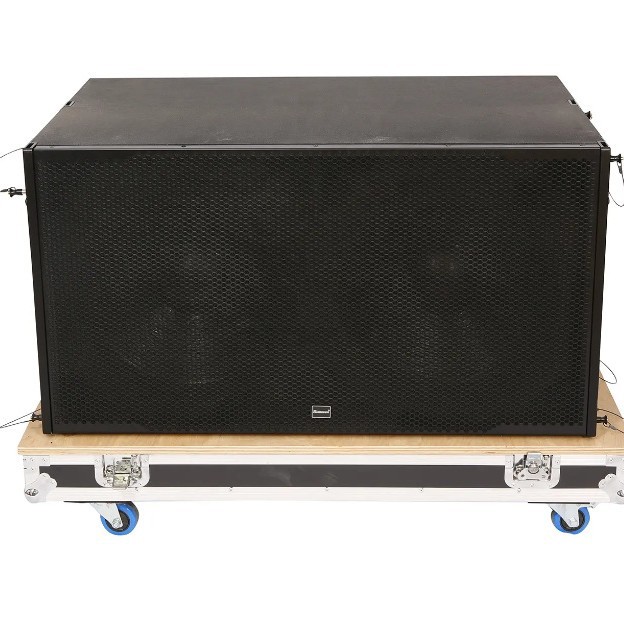 1200W potencia nominal club escenario al aire libre DJ doble 18 pulgadas subwoofer altoparlante de audio profesional