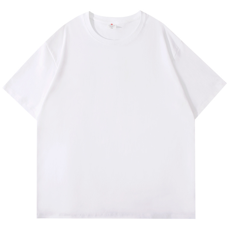 2025 春夏新作通気性クール Tシャツ高密度ニット高重量半袖ヘビーコットン無地イン|undefined