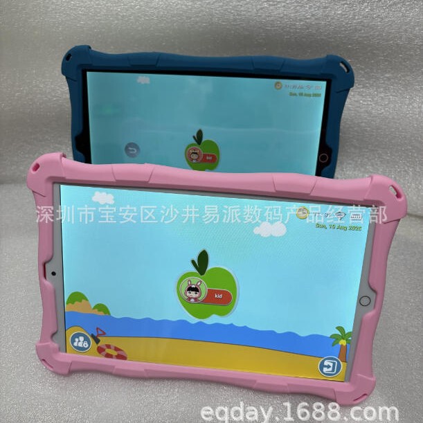 10inch Tablet Pc 2-in-1 Children's Educational Cartoon Factory Direct Sales Learning Android Tablet Students