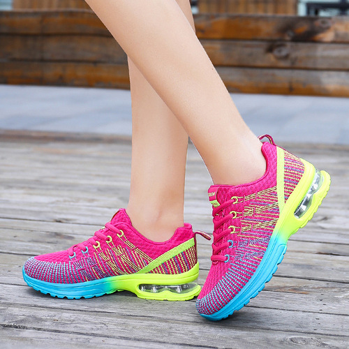 Women's Running Shoes, Air-Permeable, Soft Cushion Insole, Spring Trend Casual Shoes