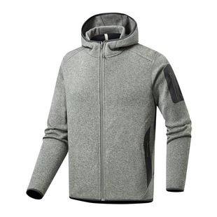 Niaojia's Same High-End Spring & Fall Outdoor Hooded Fleece Zipper Shirt for Men and Women, Sports and Leisure Jackets for Couples