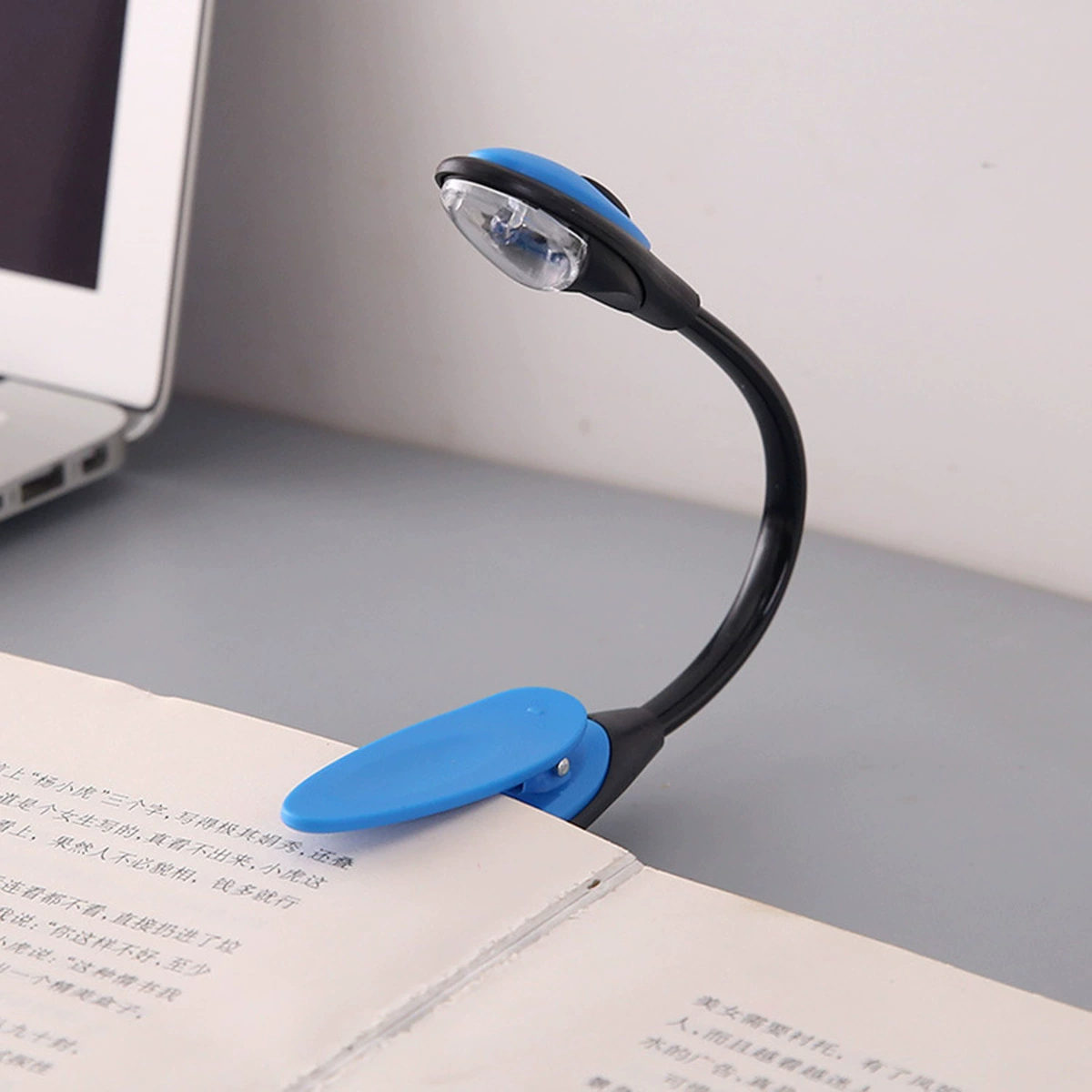 LED маленькая портативная лампа для чтения, складная настольная лампа, (поставки через границу)
