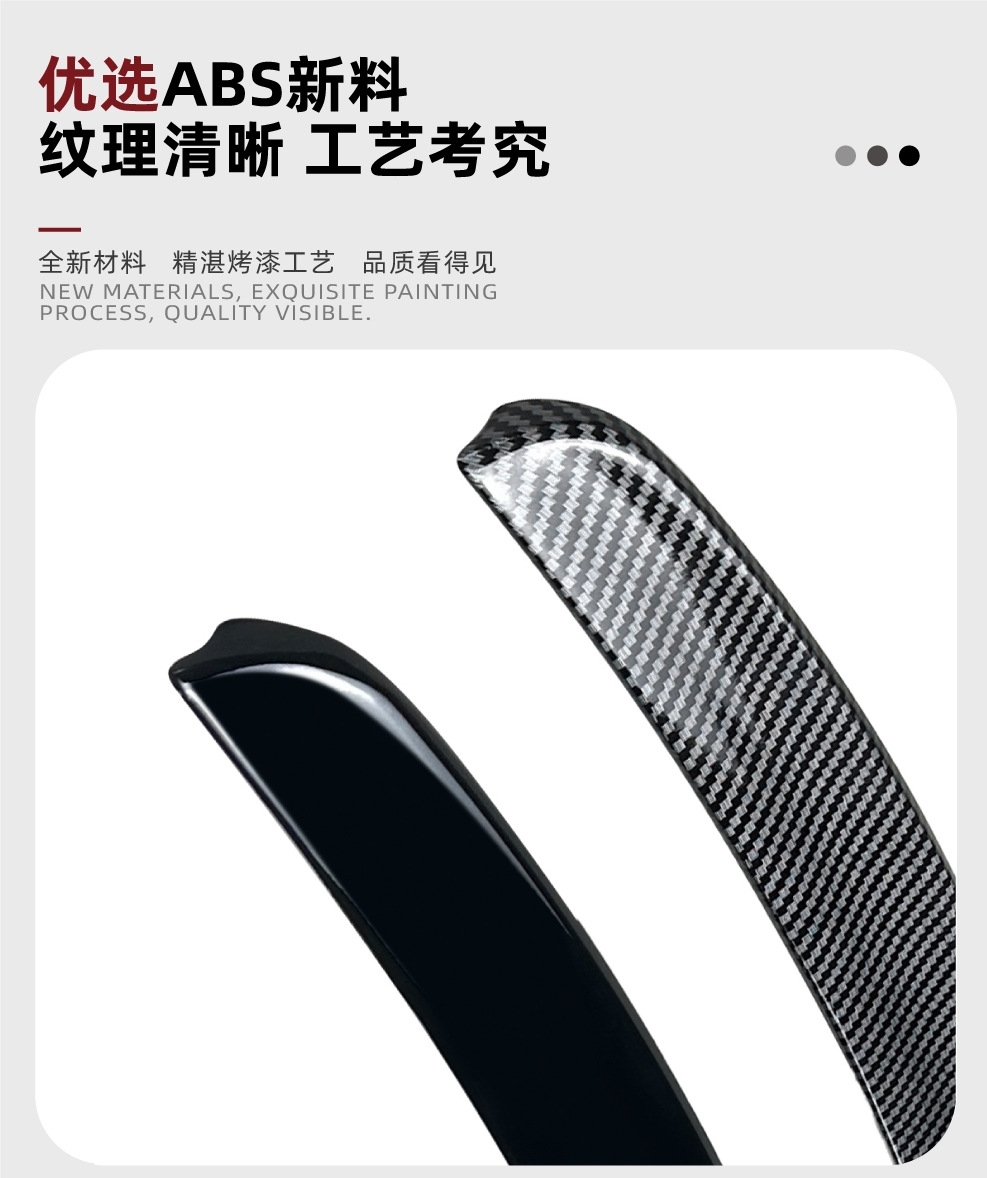 Suitable for Audi A4 S4 B8.5 2013-2016 S Model Rear Wing Spoiler Cross-Border Modification Parts
