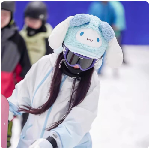 Ski Helmet Cover Winter Skiing Cartoon Helmet Cover Personalized Cartoon Helmet Cover Ski Helmet Cover Cute Head Cover