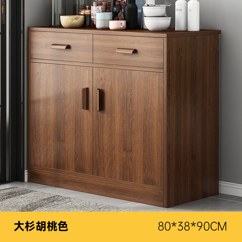 现代简约厨房餐桌餐边柜客厅靠墙酒柜储物柜家用厨房碗柜置物柜子|undefined