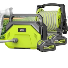 德国芝浦浇菜浇水机充电式抽水泵农村菜地农用浇地灌溉抽水机