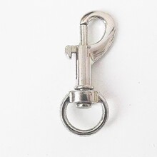 现货销售内径1.2cm合金挂钩 宠物牵引扣 箱包五金扣 情趣用品配件