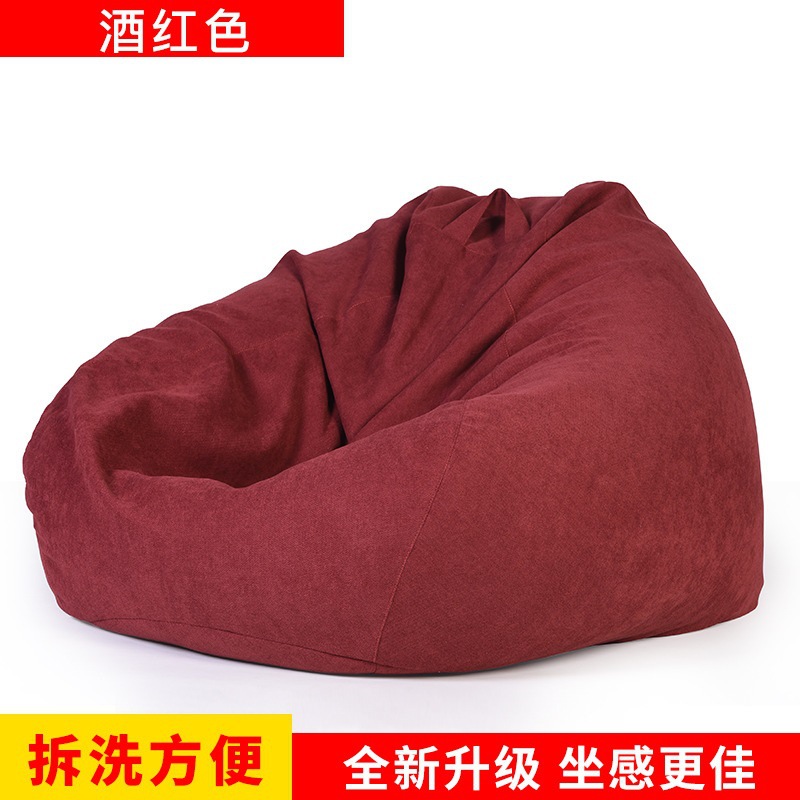 Venta directa de fábrica tela perezoso sofá bolsa de frijol cama silla simple sala de estar dormitorio tatami baño al por mayor tatami