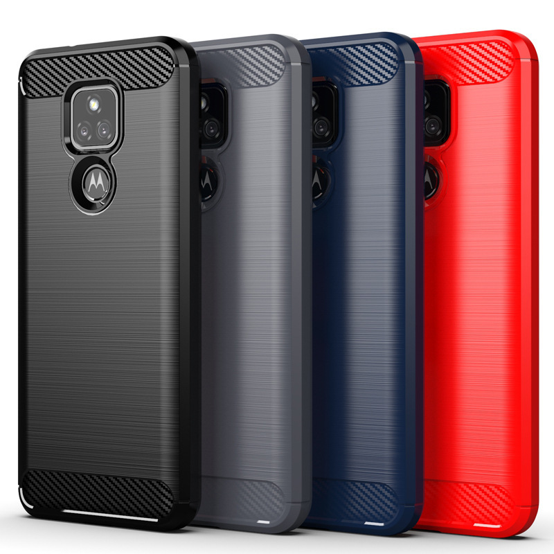 Brushed Moto G Stylus2021 Mobile Phone Case MOTO E7 power Drop-resistant All-inclusive Soft Case