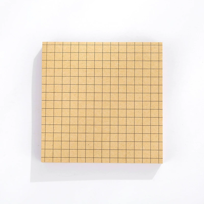 Sticky Notepad — Creative Tear-Off Message Pads, 7.5×7.5 cm, Assorted Cover Designs