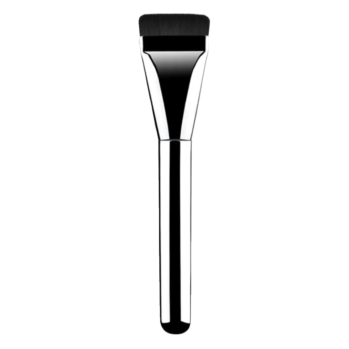 Un solo cepillo de base de una palabra no come polvo, cabeza plana, maquillaje sin costuras, máscara, corrector, cepillo de maquillaje, herramienta de belleza