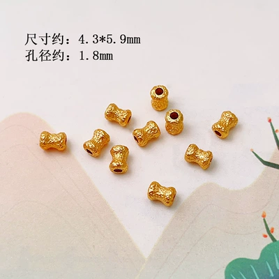 Straight Tube Accessories, Jewelry Accessories, Zərgərlik ara hissələri - hammer-pattern-small-waist