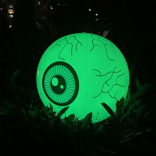 Inflatable eyeball